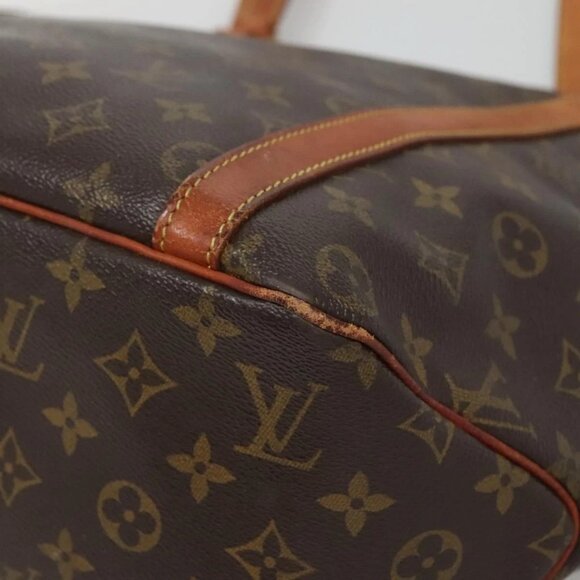 LOUIS VUITTON Monogram Sac Shopping Tote Bag M51108 LV Auth 137411 - Picture 4 of 16